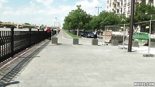 Maria Fiori - Euro Amateur Fucks a Complete Stranger