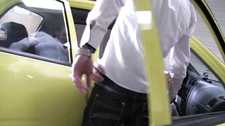 Ivy has sex on the parkinglot Pt 1