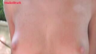 Young Nathalie gets fucked in The Biesbos