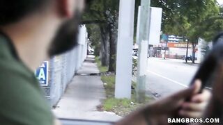 White Girl Twerking on The BangBus (2014)