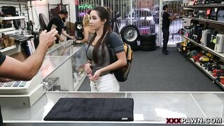 Carley College Girl Trades In The Goods!