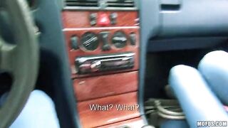 Belle Claire Stranded Teen Takes a Ride On a Big Cock