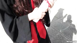 Kerry Raven Blowjob on the Balcony (2014)