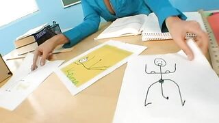 Big Dick Student For Ms. Puma Swede