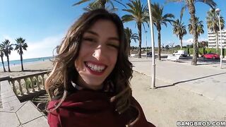 Julia Roca - Fucking at the beach! 2015