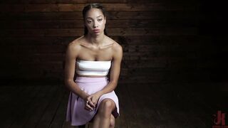 Alexis Tae's First Time Being tormented in Grueling Bondage